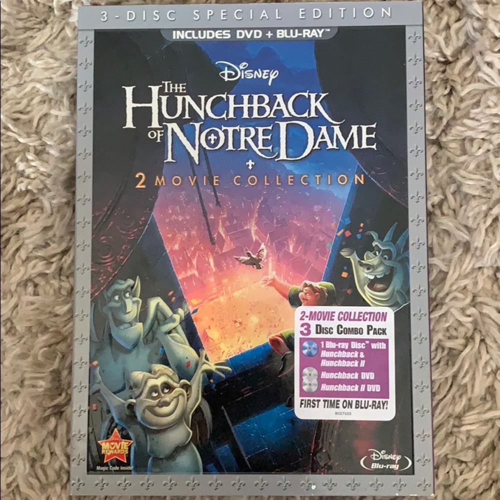 Hunchback of Notre Dame 3 disc special edition